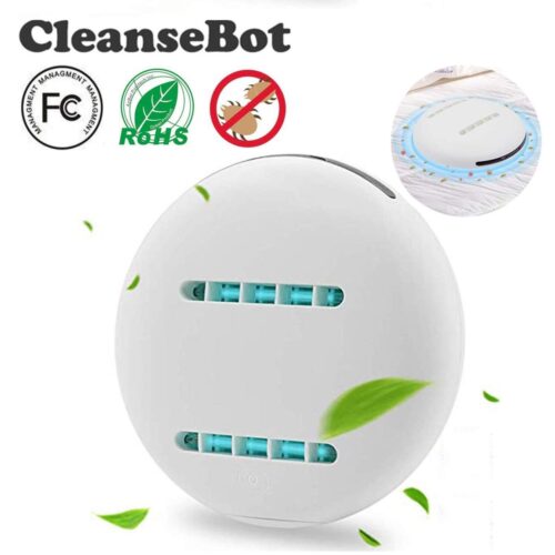 布団クリーナー Cleansebot ロボット掃除機 床拭き ダニ取り 除菌率99.99% ミニクリーナー 衝突＆落下防止 PSE認証 ふとん用 カーペット/畳/ベッド/布団